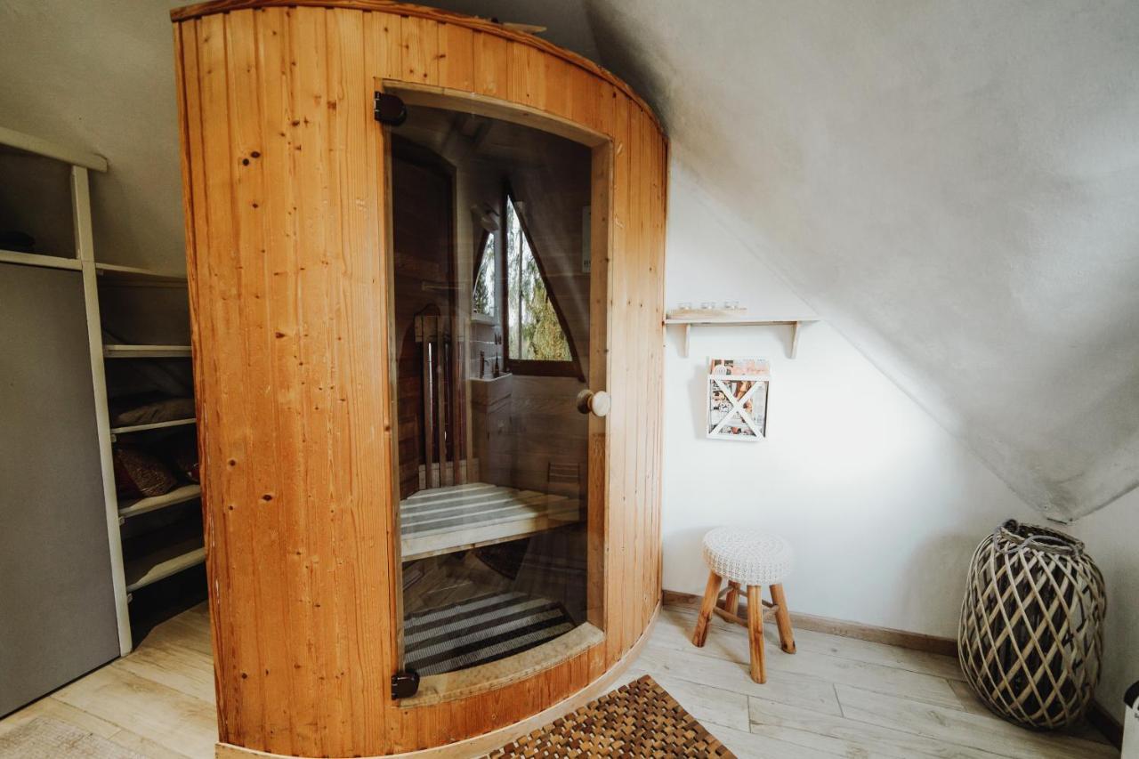 Chalet Scandinave Avec Sauna Ir - In The Woods Gesves Zewnętrze zdjęcie